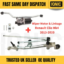 Front Windscreen Wiper Motor & Linkage for Renault Clio MK4 2013–2019 RHD