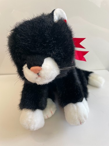 Classic boots cat with red - ty,