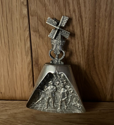 Dutch silver repousse - repousse, caddy