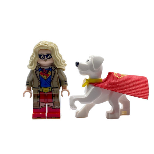 Supergirl minifigure krypto - supergirl, &