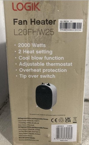Logik 2000w ceramic tower - 2000w,