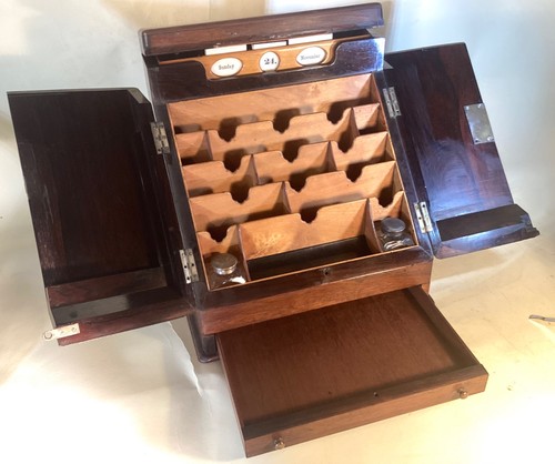 Antique rosewood stationery - rosewood,