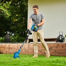 20V Cordless Electric Strimmer Grass Trimmer Weed Cutter Garden Edger + Battery