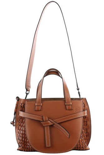 Loewe brown gate small leather - gate,