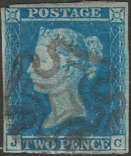 1841 two penny - penny,