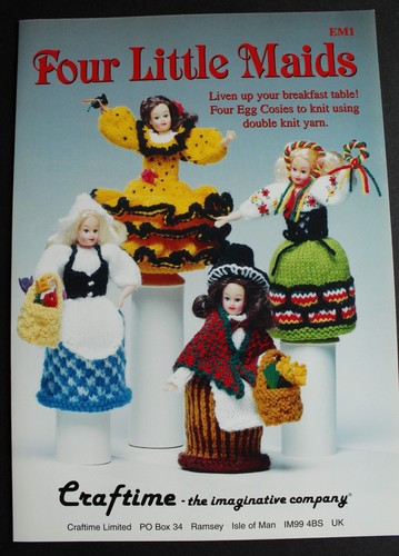 Craftime four little maids egg - craftime,