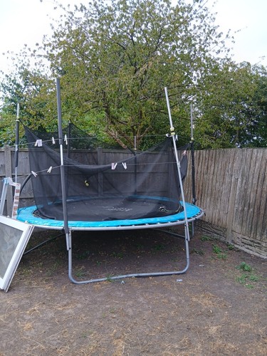 Trampoline 12ft used - trampoline,