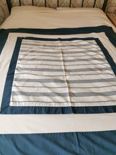 Dorma Double Duvet Cover Blue White 78 x 74" Buttons Bedding Home Used