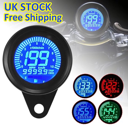 Universal motorcycle gauge lcd - universal,