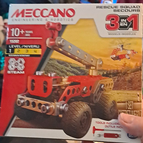 Meccano rescue squad 1 - squad, 3-in-1