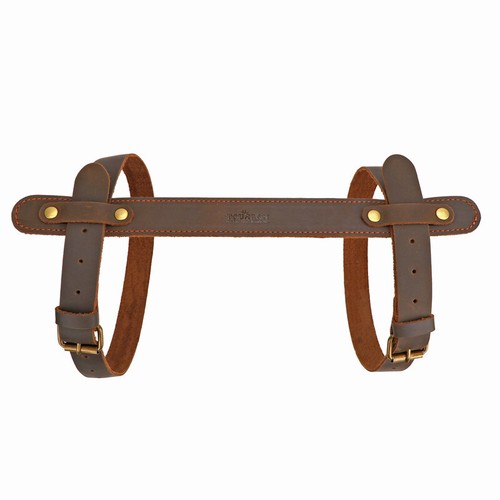 Tourbon leather picnic blanket - leather,