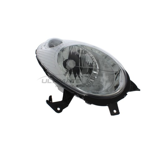 Headlight fits nissan micra - fits,