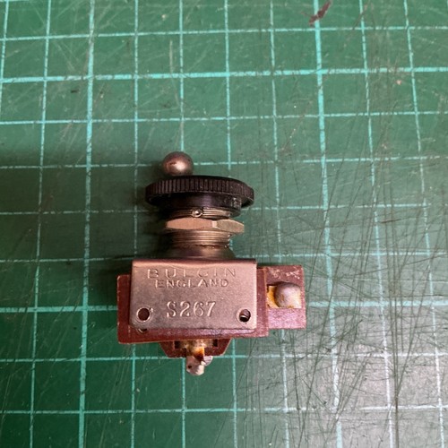 Vintage bulgin toggle switch - toggle,