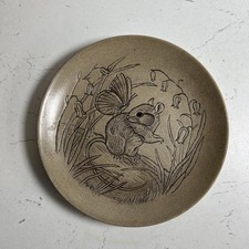 Small Poole pottery Mouse Design Plate