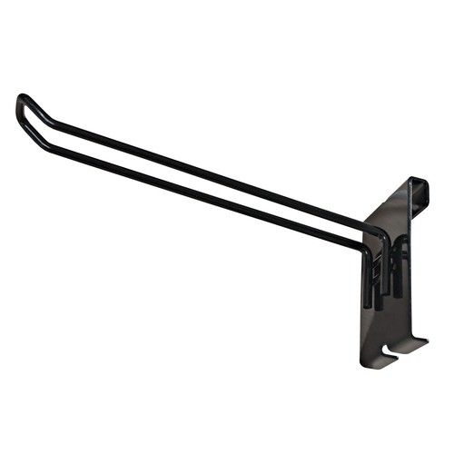 Black gridwall euro hooks - 8",