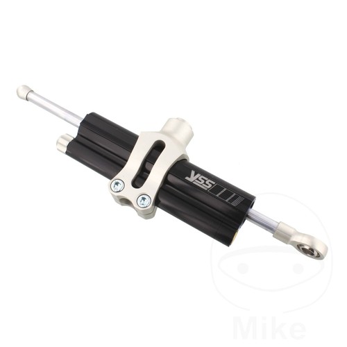 Yss steering damper 75mm black - 75mm,