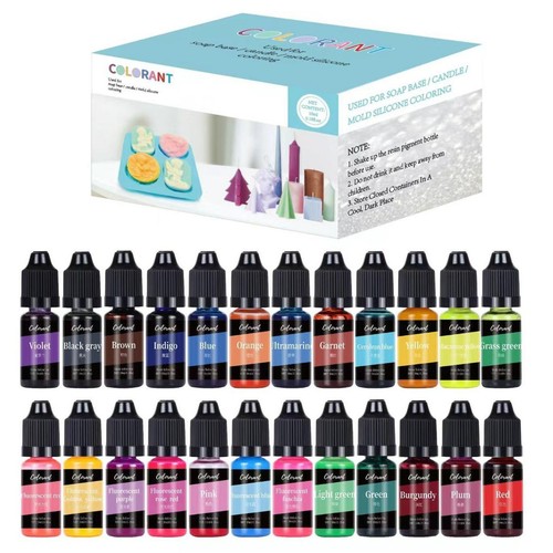 Colours candle colour dye - 24,