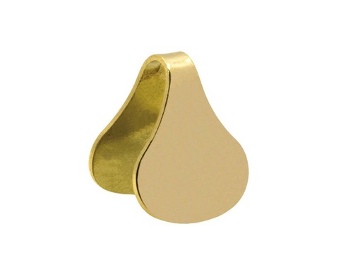 9ct yellow gold chain crimp - gold,