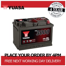 12V Car Battery, Type 096