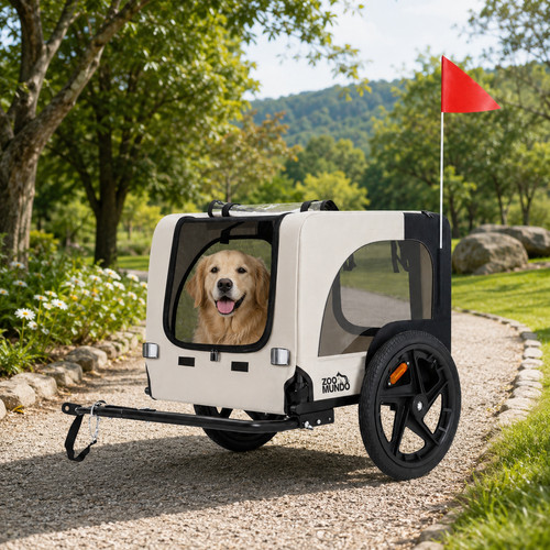 Zoomundo dog bike trailer - bike, pet