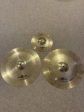 Gear4music Cymbals. 2 x 16 Crash 1 x 10 Splash. Nice Condition. Great Value.