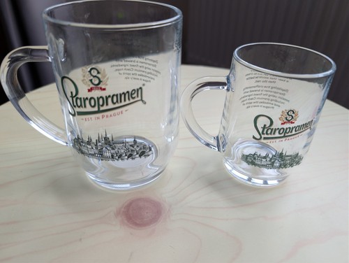 Staropramen pint half - pint, &