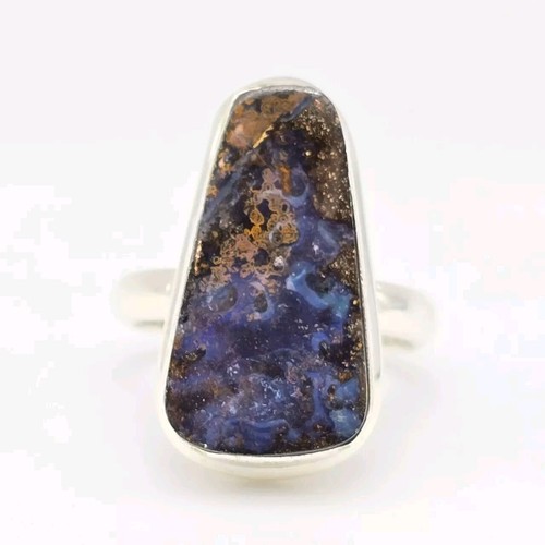 Boulder opal ring size - boulder, 7