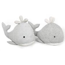 Fabric Seashore Whale Doorstop ~ Nautical Animal Door Stop