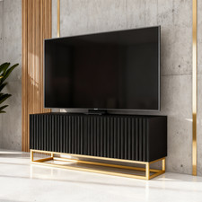 100cm TV Unit Black Matt with