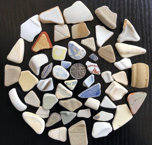 Pieces sea pottery - 50,