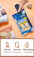 2 In 1 Mini Bag Sealer USB
