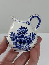 Vintage Signed Delft Blue &