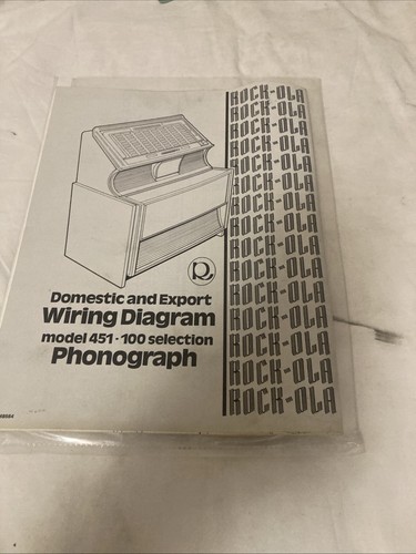 Rock ola model 451 109 - model, 451.109