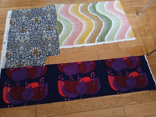 Vintage fabric material