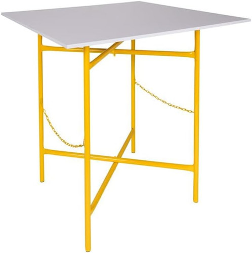 Mortar mixing board with - mortar,