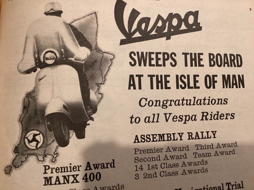 Vespa 160cc period - vespa, gs