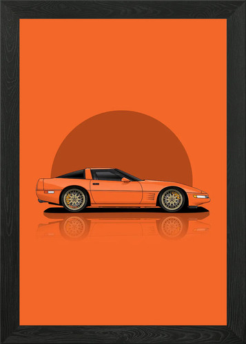 Art chevrolet corvette - art,