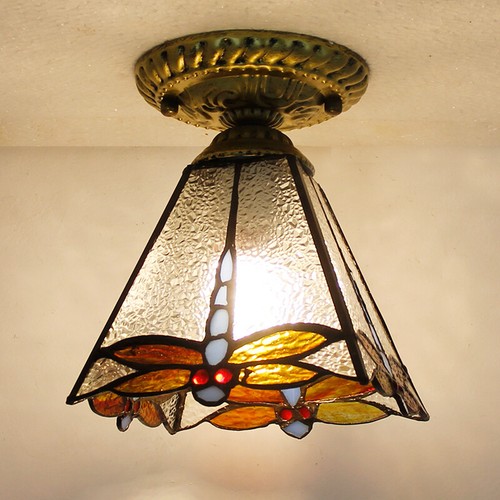 Vintage tiffany chandelier - vintage,