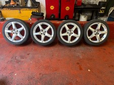 VAUXHALL CORSA D   2012  17'' INCH SET 4 ALLOY WHEELS & TYRES 215/45R17  5 SPOKE