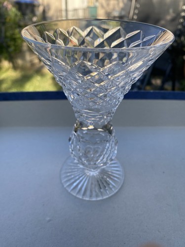 Tyrone crystal thistle vase