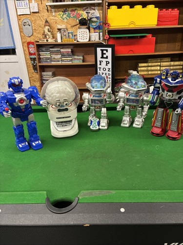 Five battery robots sold - battery,