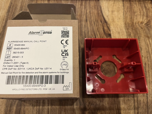Alarmsense 55400 894apo - alarmsense, manual