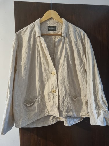 Women oska beige - oska, cotton