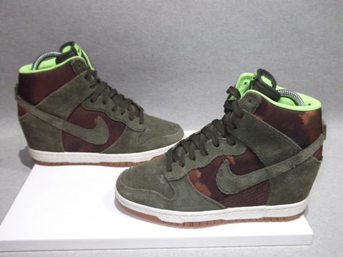 Nike dunk sky green suede - hi,