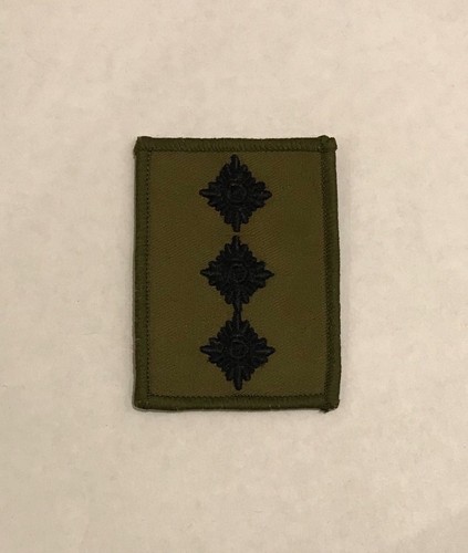 Captain green rank badge - green,