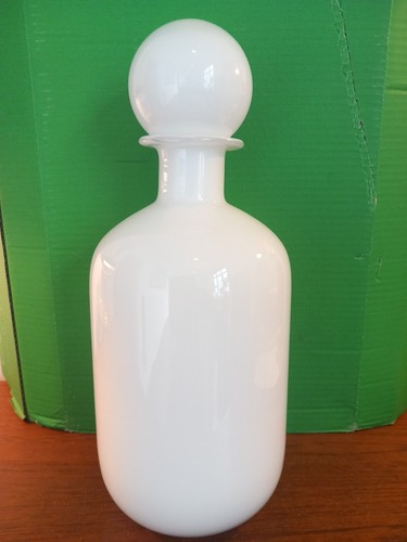 Modernist art glass decanter - modernist,