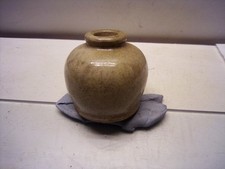 stoneware inkwell, ink bottle