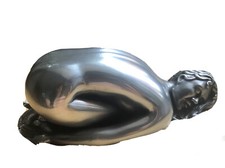 Very Rare Compulsion Gallery Naked Woman Sculpture Pewter Sweet Marcella.