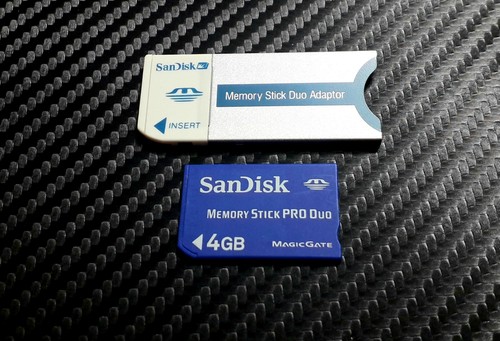 4gb memory stick - duo, +