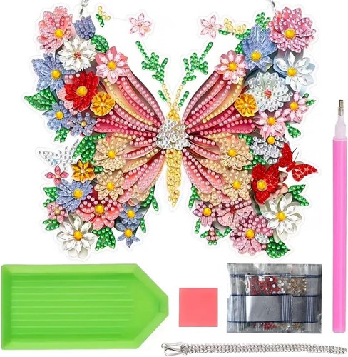 Diamond art butterfly kit - butterfly,